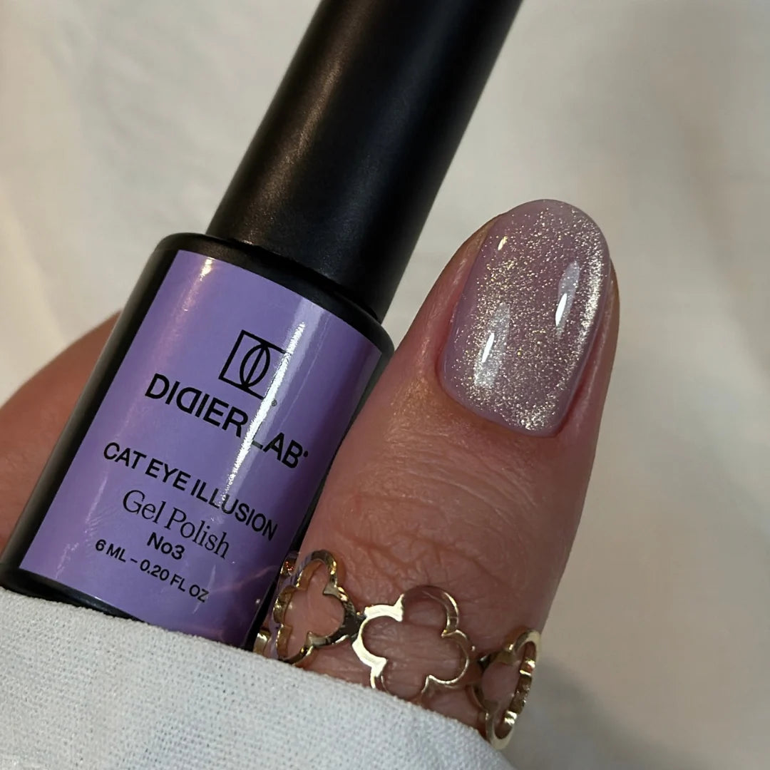 Magnetiskt gellack, CAT EYE ILLUSION N°3, 6 ml, Didier Lab