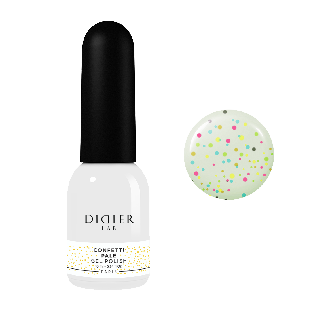 Gel polish "Didier Lab", Confetti, Pale, 10ml