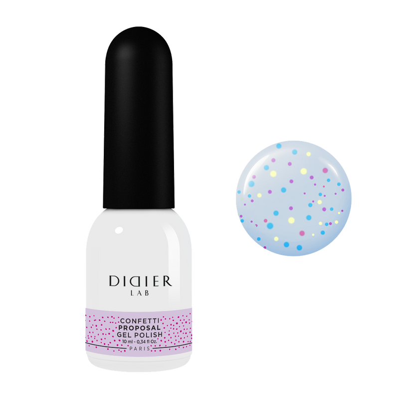 Gel polish "Didier Lab", Confetti, Proposal, 10ml