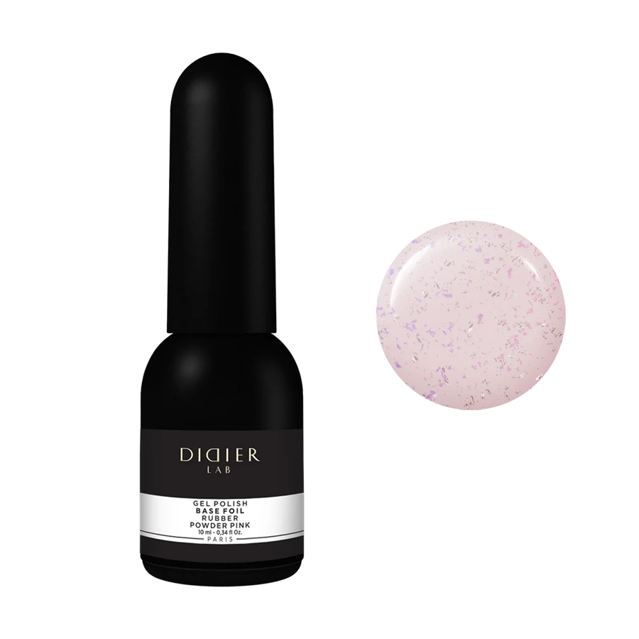 Rubber Base Coat Foil, Powder Pink, TPO-fri, DidierLab, 10 ml