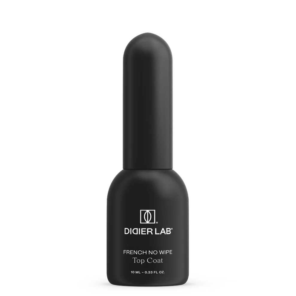 Top Coat för gellack, French, No Wipe, HEMA- & TPO-fri, Didier Lab, 10 ml