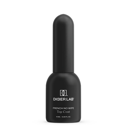 Top Coat för gellack, French, No Wipe, HEMA- & TPO-fri, Didier Lab, 10 ml