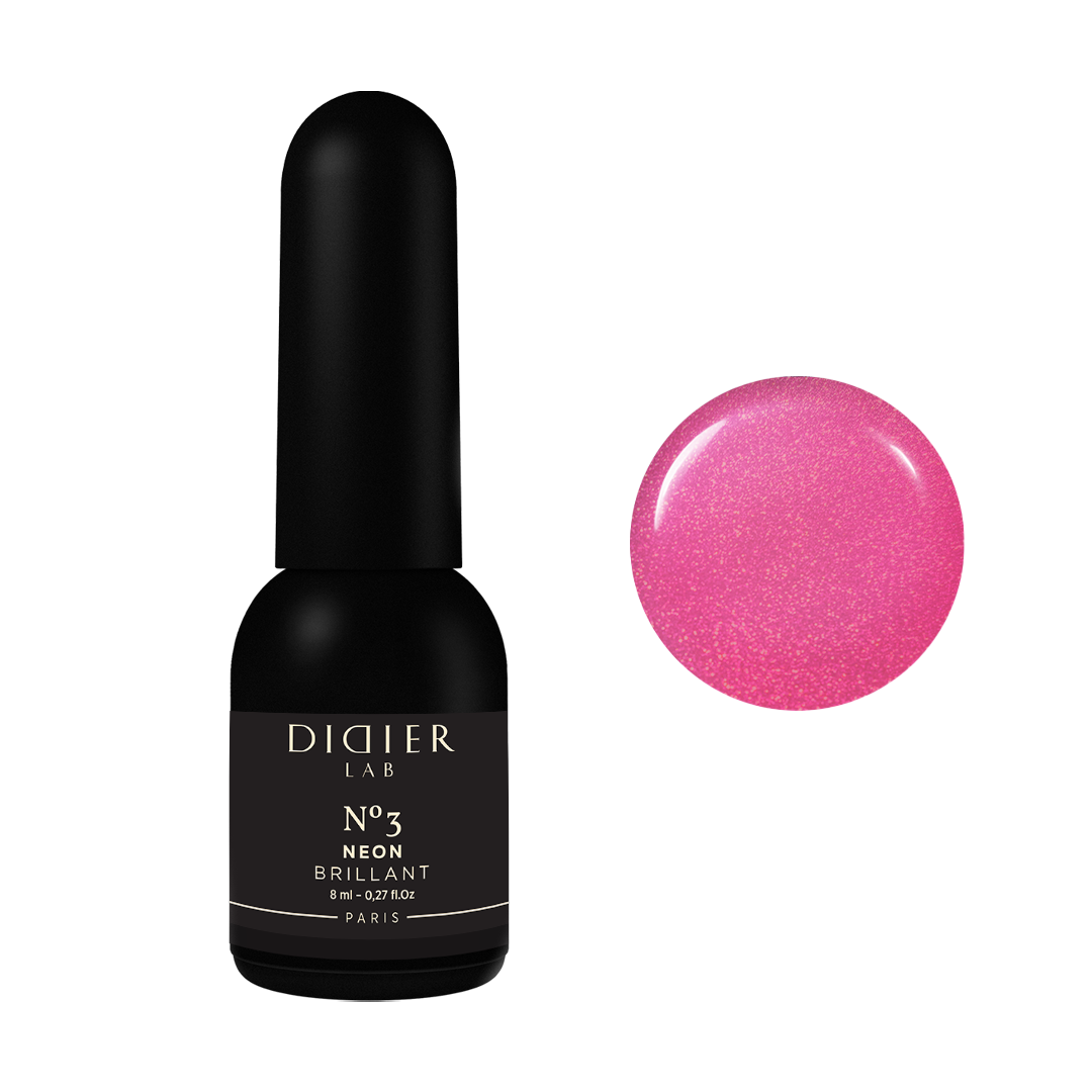 Gel polish "Didier Lab", Brillant NEON, No3, 8ml