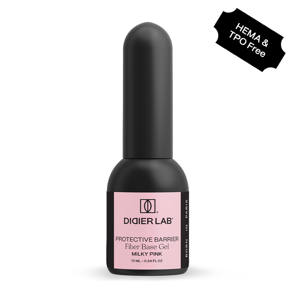 Fiber base gel "Didier Lab", Milky Pink, 10ml