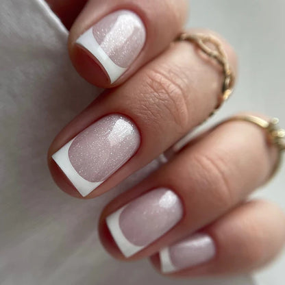 Fiber base gel "Didier Lab", Shimmer White, 10ml