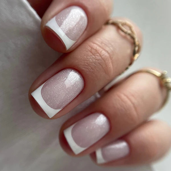 Fiber base gel "Didier Lab", Shimmer White, 10ml