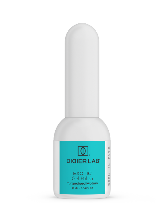 Gel polish "Didier Lab", Exotic, Turquoised Motmo, HEMA och TPO-fri10ml