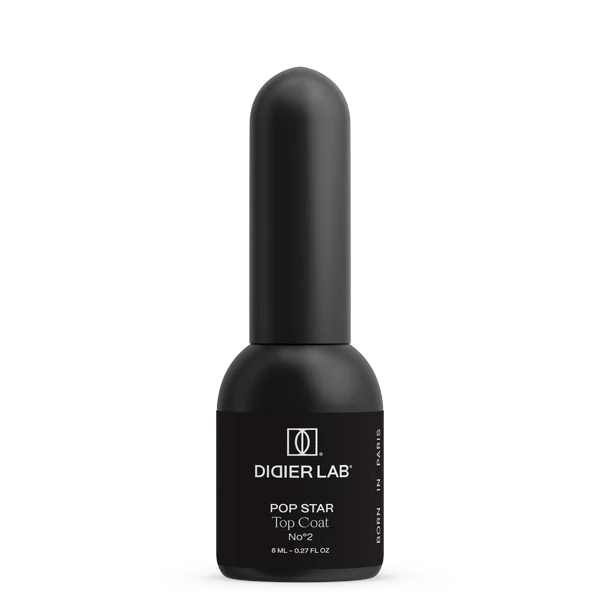 Gel polish Top coat no wipe "Didier Lab", Pop Star, No2