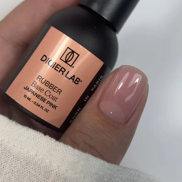 Gel polish, Rubber base coat, Japanese pink , 10ml