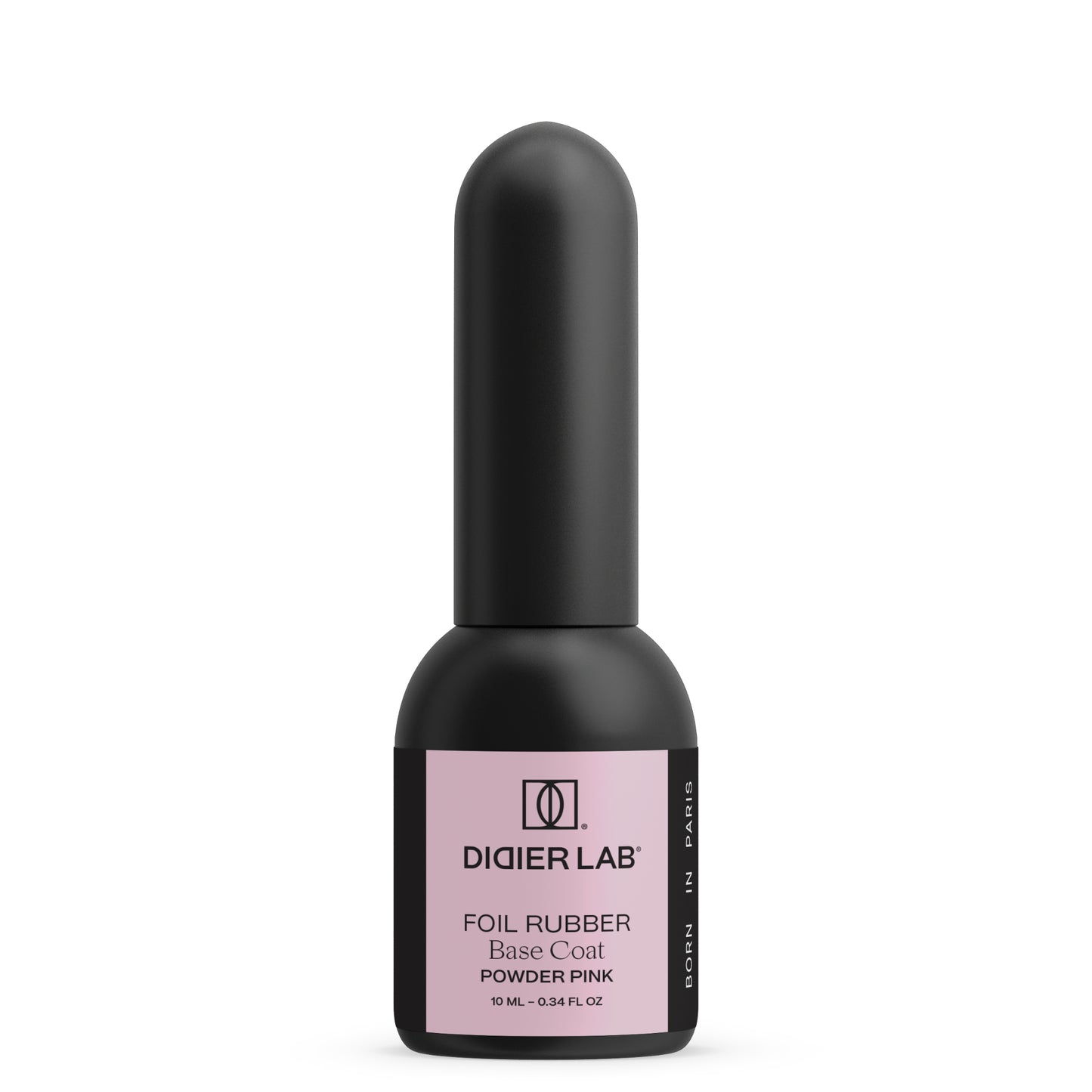 Gel polish, Rubber base foil, powder pink , 10ml