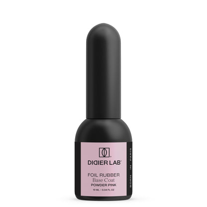 Gel polish, Rubber base foil, powder pink , 10ml