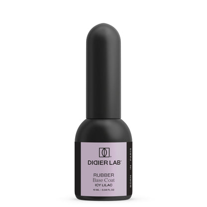 Gel polish, Rubber base coat, icy lilac , 10ml