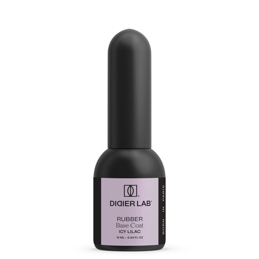 Gel polish, Rubber base coat, icy lilac , 10ml