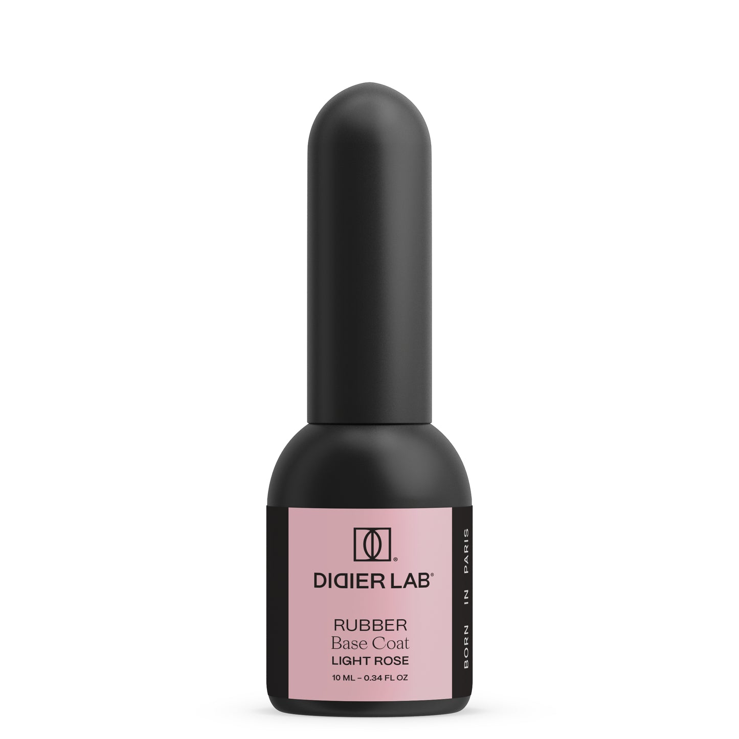 Gel polish, Rubber base coat, light rose, 10ml