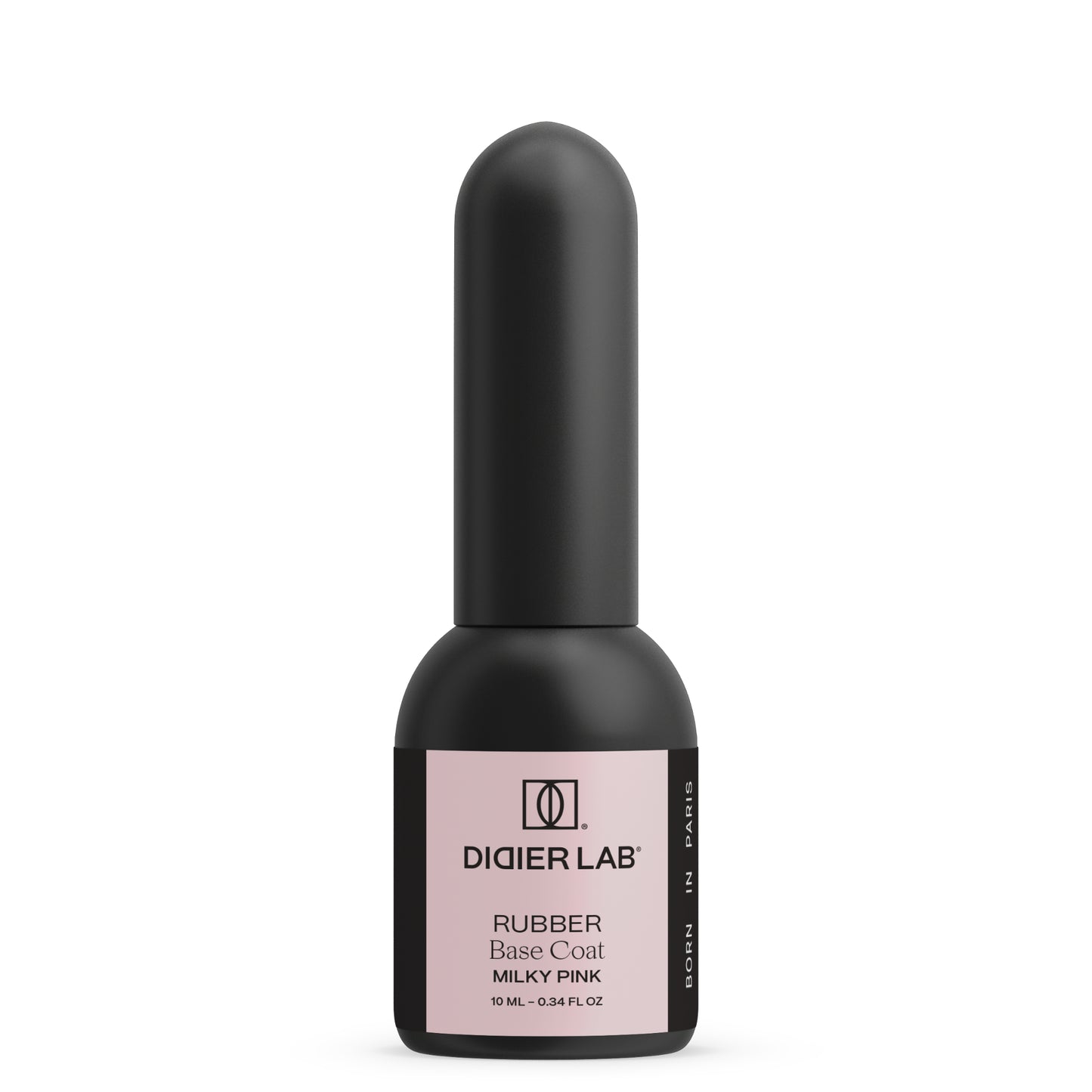 Gel polish, Rubber base coat, milky pink,  10ml