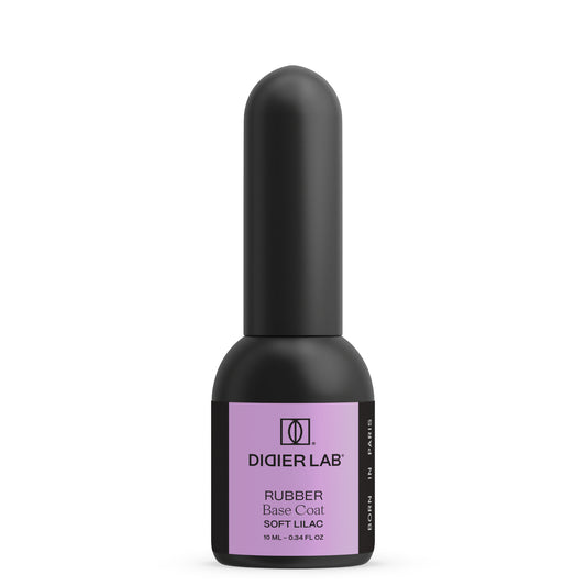 Gel polish, Rubber base coat, soft lilac , 10ml