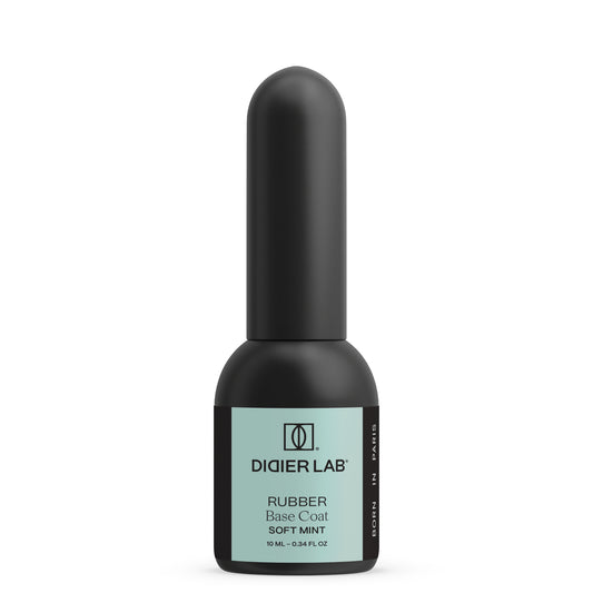 Gel polish, Rubber base coat, soft mint, 10ml