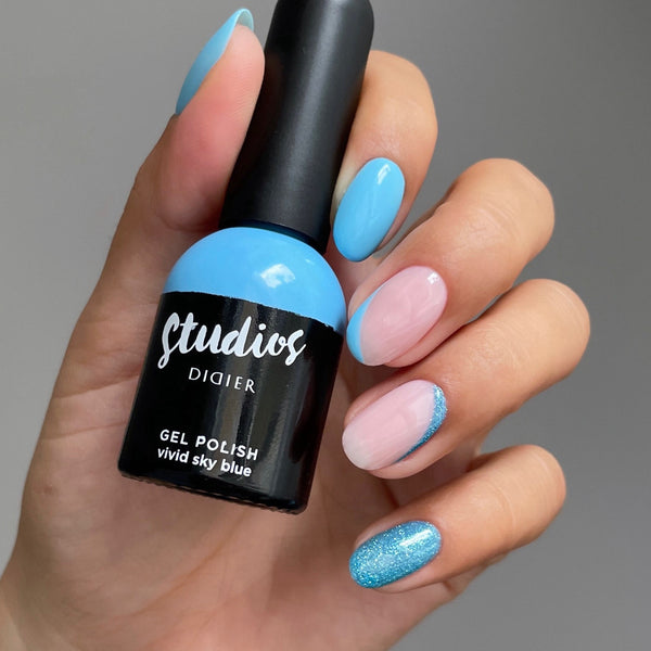 Gel polish "Studios Didier", vivid sky blue, 8ml