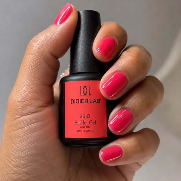 BBIO Builder Gel In Bottle - Love Red, 15 ml