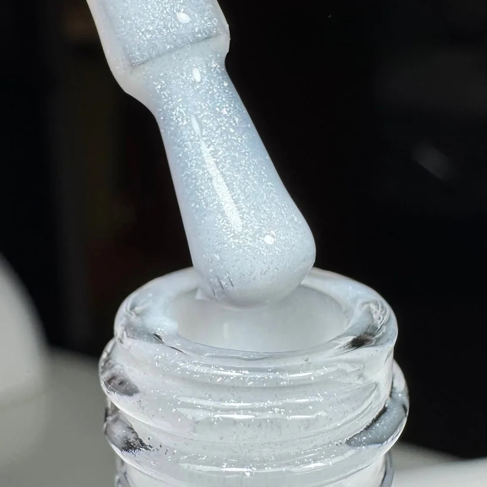 Smart Fiber Base, Shimmer White, HEMA- & TPO-fri, DidierLab, 10 ml