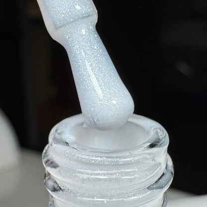 Smart Fiber Base, Shimmer White, HEMA- & TPO-fri, DidierLab, 10 ml
