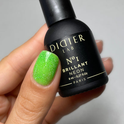 Gel polish "Didier Lab", Brillant NEON, No1,HEMA och TPO-fri 8ml