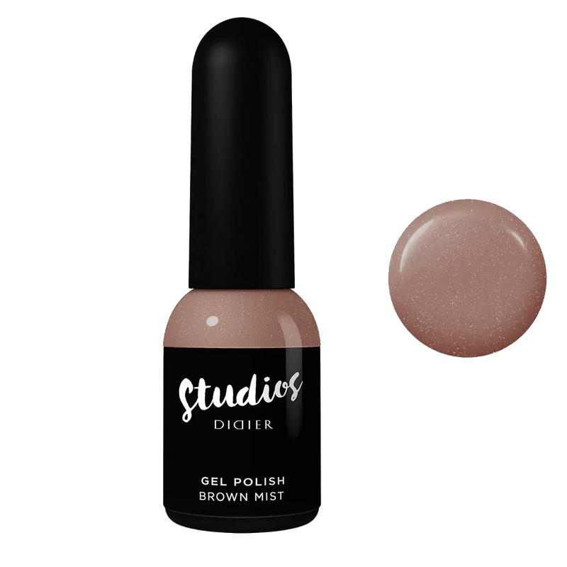 Gel polish Studios, brown mist,  8ml