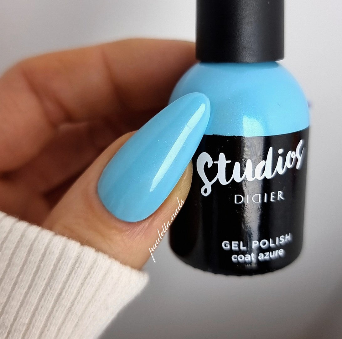 Gel polish Studios, coat azure, HEMA och TPO-fri,8ml