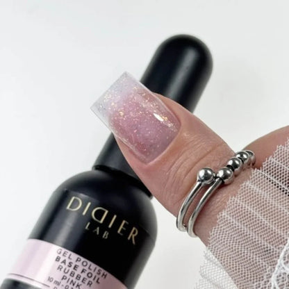 Rubber Base Coat Foil, Foil Pink, TPO-fri, DidierLab, 10 ml
