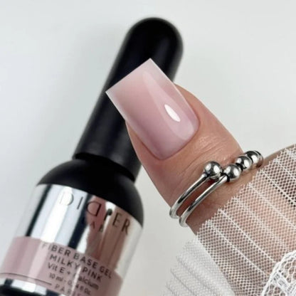 Smart Fiber Base, Milky Pink, HEMA- & TPO-fri, DidierLab, 10 ml