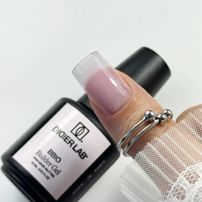 BBIO Builder Gel In Bottle - Pink Mask Glitter, 15 ml