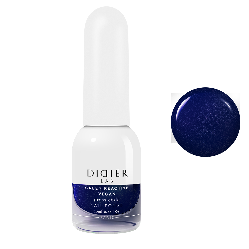 Green reactive, vegan nail polish "Didier Lab", dress code, 10ml