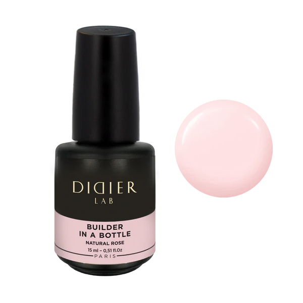 Builder Gel in a bottle "Didier Lab" Natural Rose, 15ml