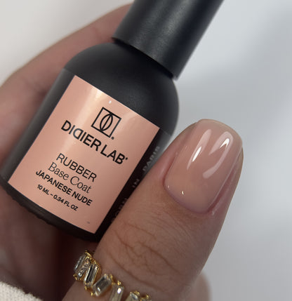 Gel polish, Rubber base coat, Japanese nude , 10ml
