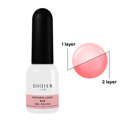 Gel polish "Didier Lab", Natural look, No8