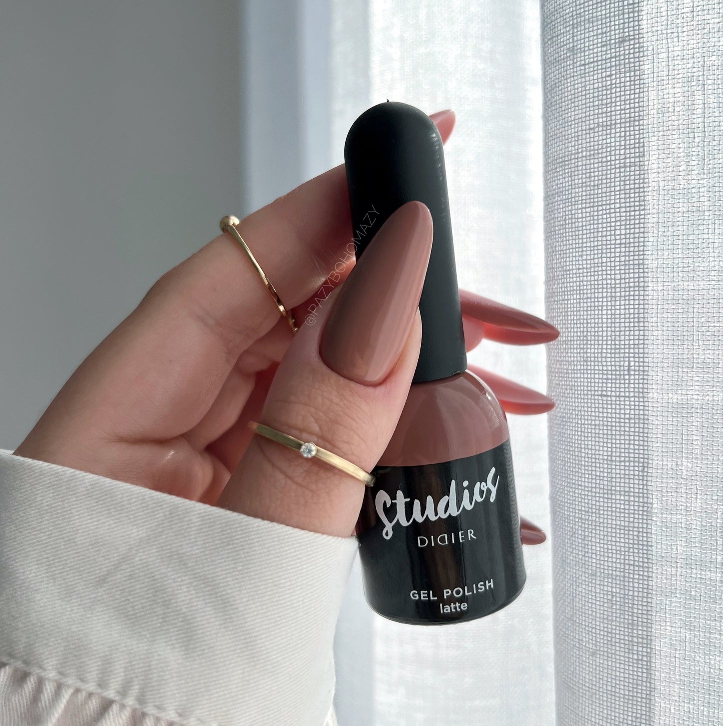 Gel polish Studios Didier, latte, HEMA och TPO-fri,  8ml