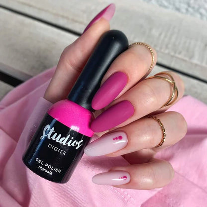 Gel Polish "Studios Didier", Veloure (Matt) Top coat No wipe, 8ml