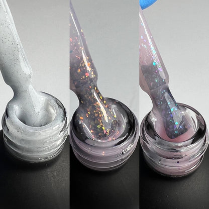 Gel polish, Rubber base foil, pink, TPO-fri, 10ml