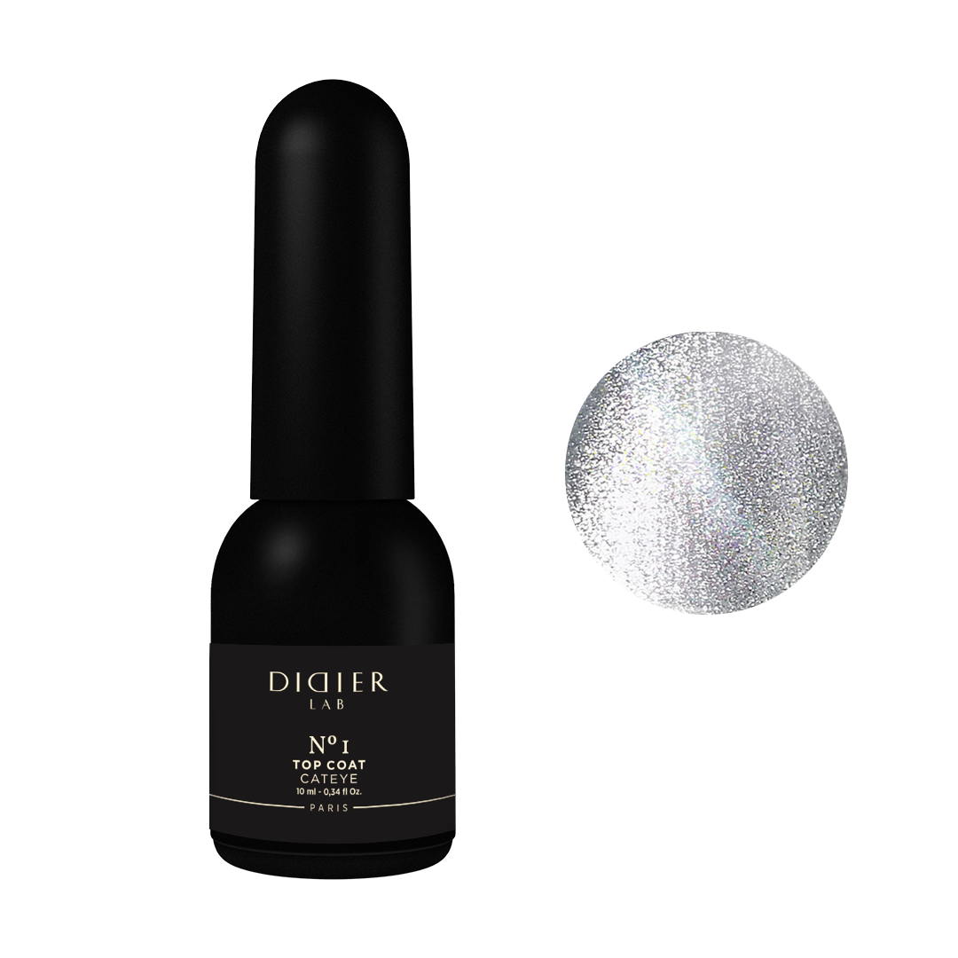 Gel polish Top coat no wipe "Didier Lab", Cat Eye