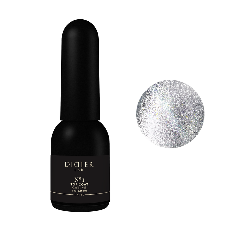 Gel polish Top coat no wipe "Didier Lab", Cat Eye