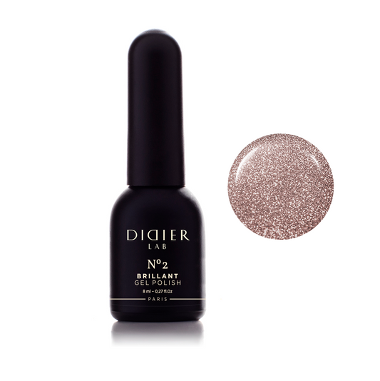 Gel polish "Didier Lab", Brillant, No2, 8ml