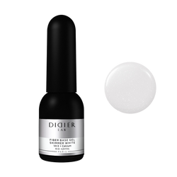 Fiber base gel "Didier Lab", Shimmer White, 10ml