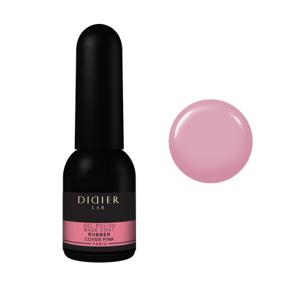 Rubber base coat "Didier Lab", cover pink, 10ml