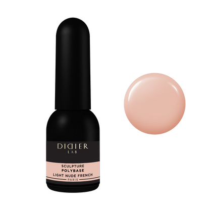 Sculpture Polybase "Didier Lab", light nude french, HEMA och and TPO-fri, 10ml