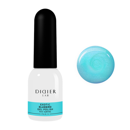 Gel polish "Didier Lab", Exotic, Bluebird, 10ml