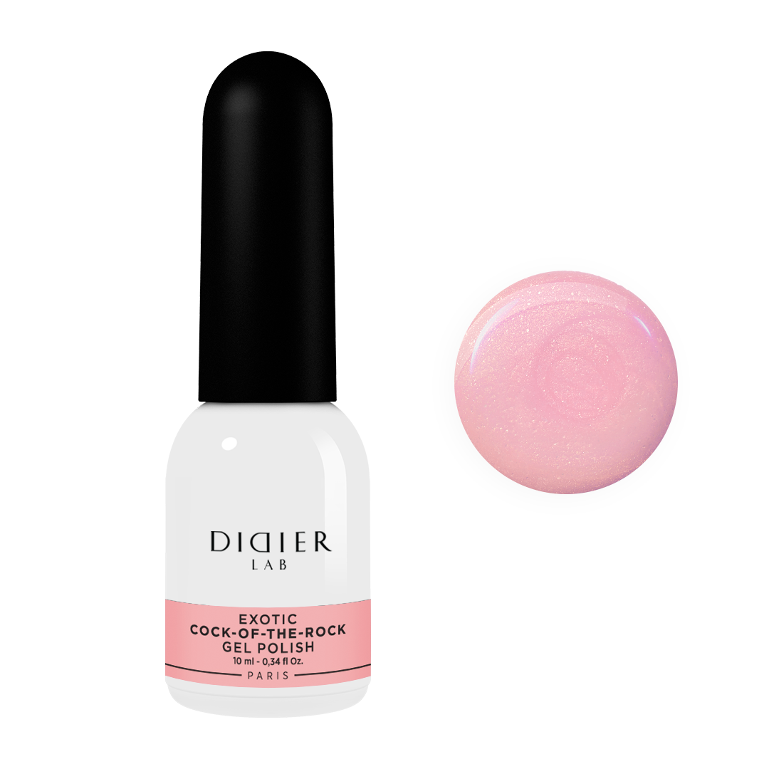 Gel polish "Didier Lab", Exotic, Cock-Of-The-Rock, HEMA och TPO-fri, 10ml