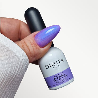 Gel polish "Didier Lab", Exotic, Peacock, HEMA och TPO-fri, 10ml