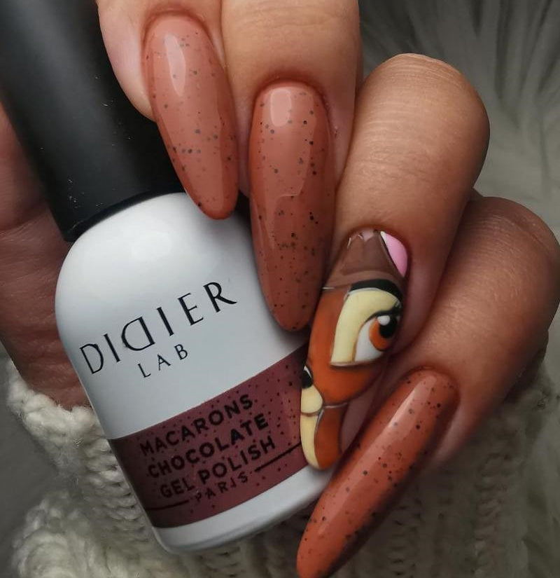 Macarons Gel Polish Didier Lab 'Chocolate'