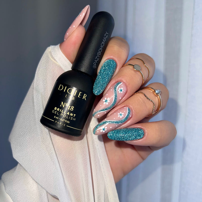 Gel polish "Didier Lab", Brillant, No18, 8ml