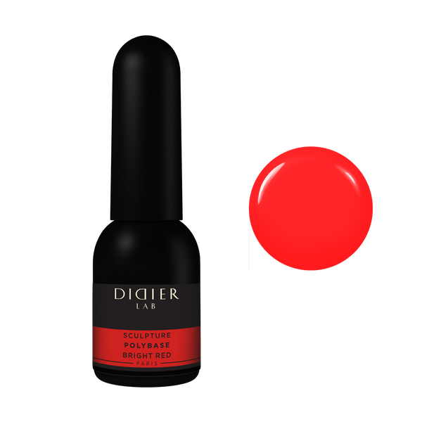 SCULPTURE POLYBASE "DIDIER LAB", BRIGHT RED, 10ML